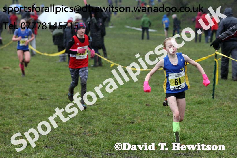 Girls under-13s Start Fitness NEHL, Peterlee, County Durham. Photo: David T. Hewitson/Sports for All Pics